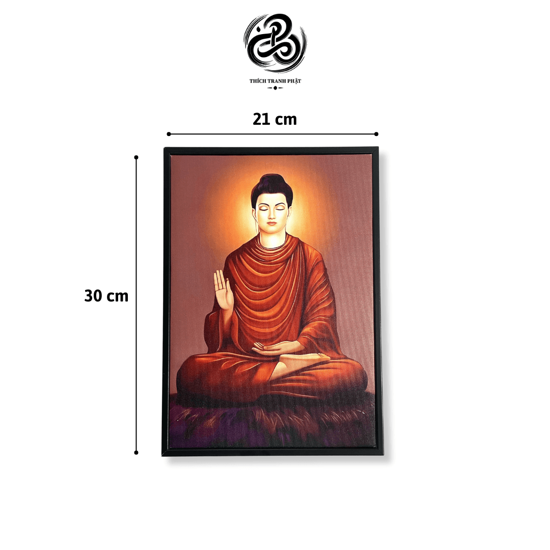Tranh Canvas Thích Ca Mâu Ni Phật - Ảnh 2