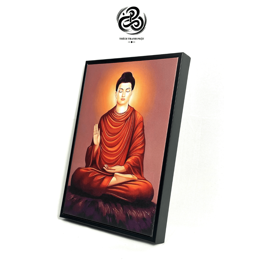 Tranh Canvas Thích Ca Mâu Ni Phật - Ảnh 4