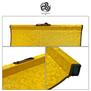 tranh liễn a di Đà phật giấy lụa, gỗ thông 29x80cm