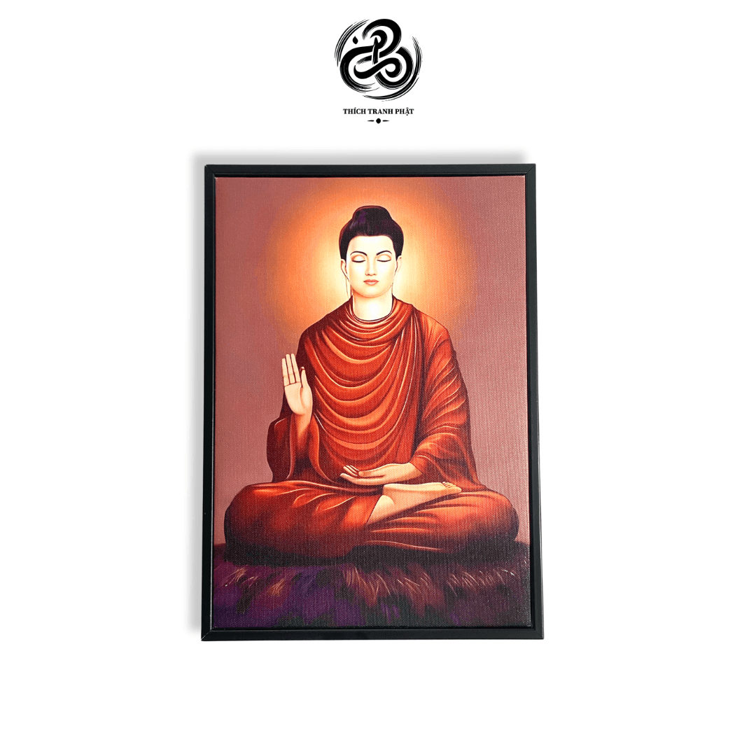 Tranh canvas Thích Ca Mâu Ni Phật