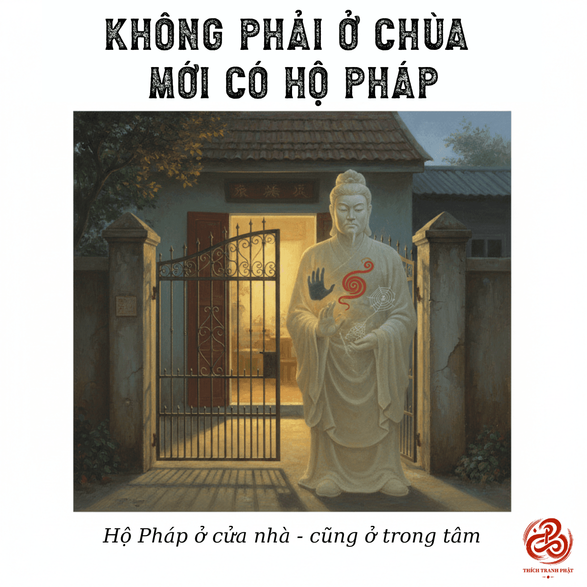 Không phải ở chùa mới có Hộ Pháp